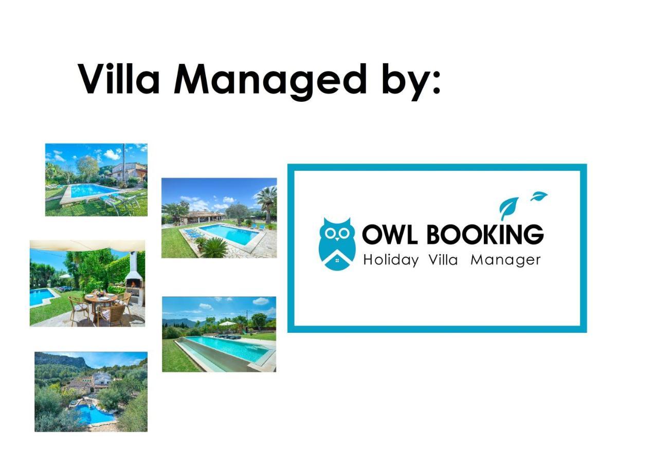 Owl Booking Villa March - 10 Min Walk To The Old Town Pollença Buitenkant foto